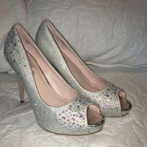 Lauren Lorraine Sparkly Platforms